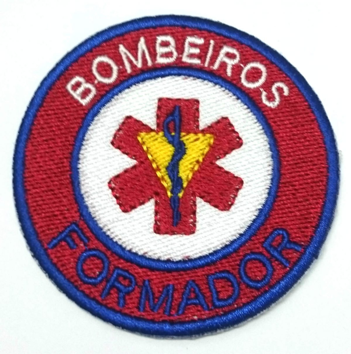 00410 bordado bombeiros formador 1 - Couro Art Bombeiro Civil, Saúde e Tático