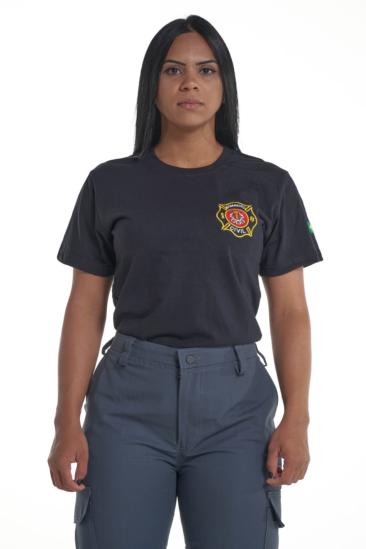 Design de camiseta de bombeiro lendário