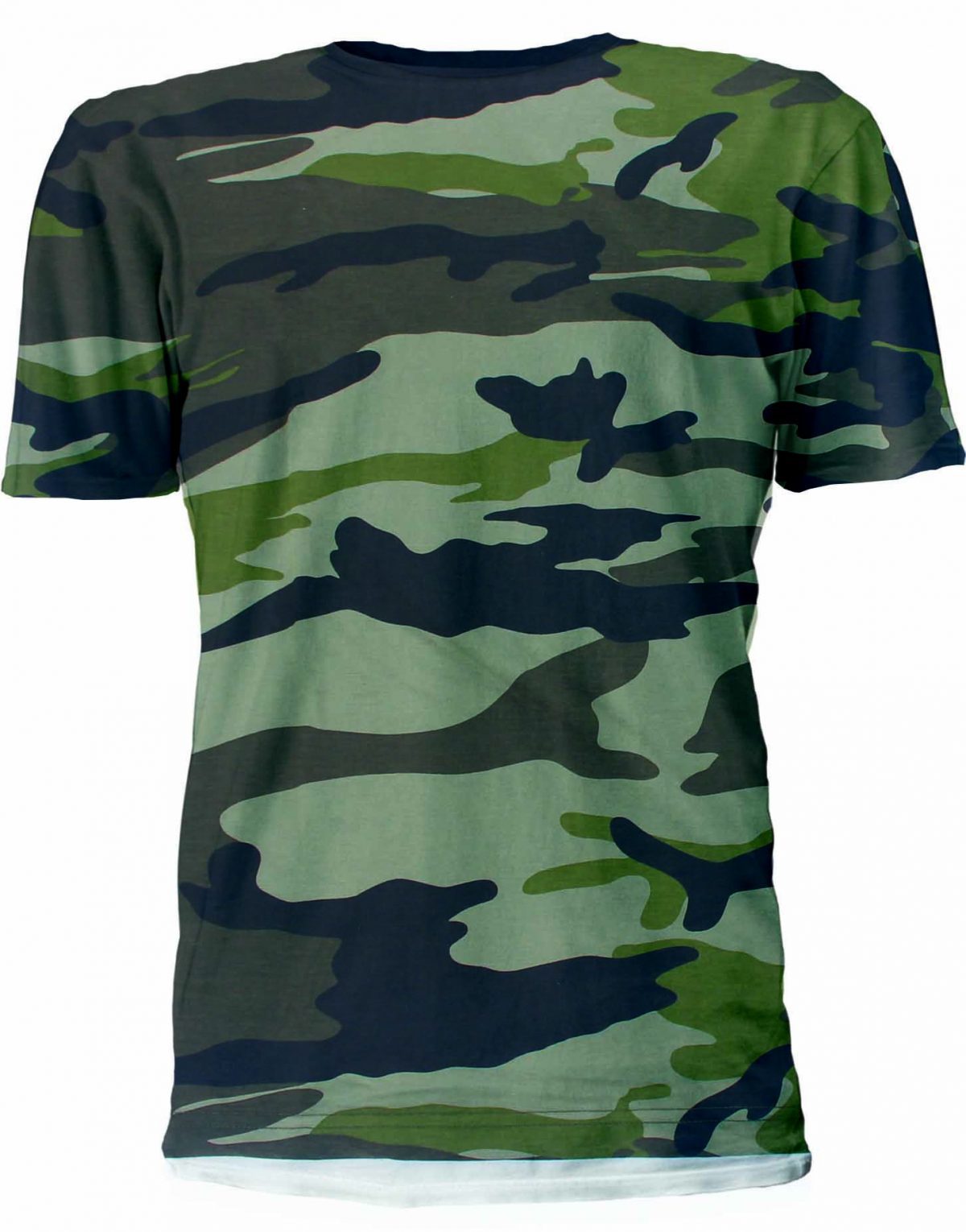 camiseta camuflada selva 2 - Couro Art Bombeiro Civil, Saúde e Tático