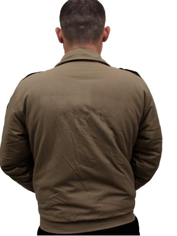 jaqueta sem bordado caqui 2 5 - Couro Art Bombeiro Civil, Saúde e Tático