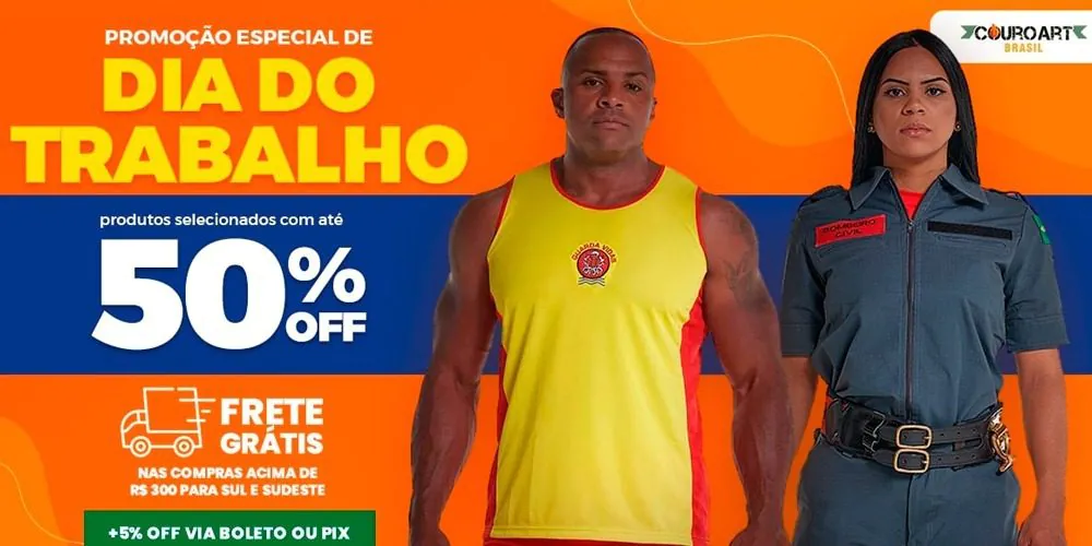 A importância do trabalho dos bombeiros civis, brigadistas, guarda-vidas, vigilantes, policiais, escoltas e afins 1 Dia do Trabalho CouroArt.jpg - Couro Art Bombeiro Civil, Saúde e Tático