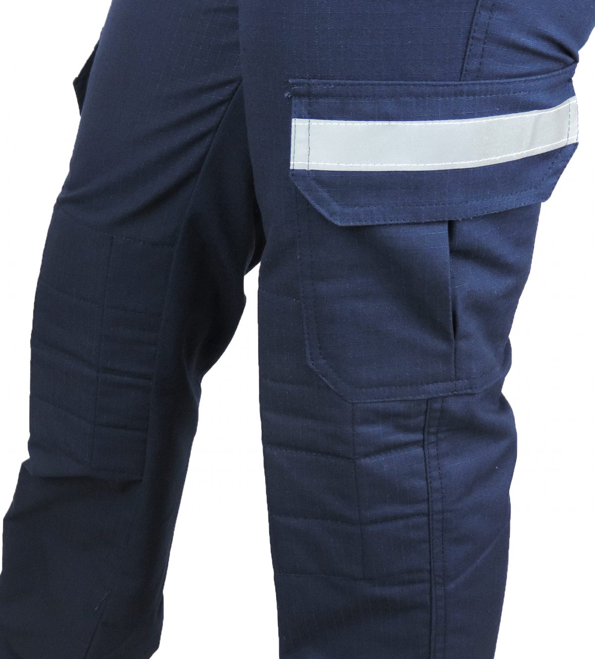 calca tatica com refletivo azul 2 scaled - Couro Art Bombeiro Civil, Saúde e Tático