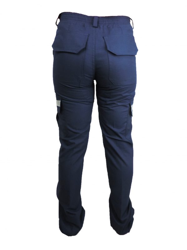 calca tatica com refletivo azul 5 - Couro Art Bombeiro Civil, Saúde e Tático