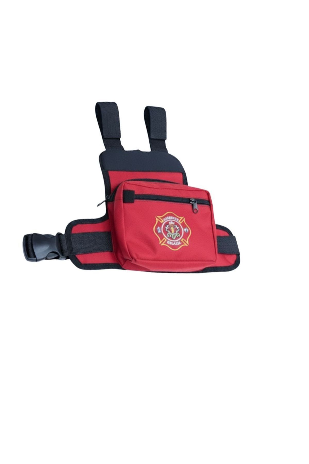Bolsão de perna espumado bombeiro vermelho Bolsão de Perna Espumado - Bombeiros Brasil - Imagem 1