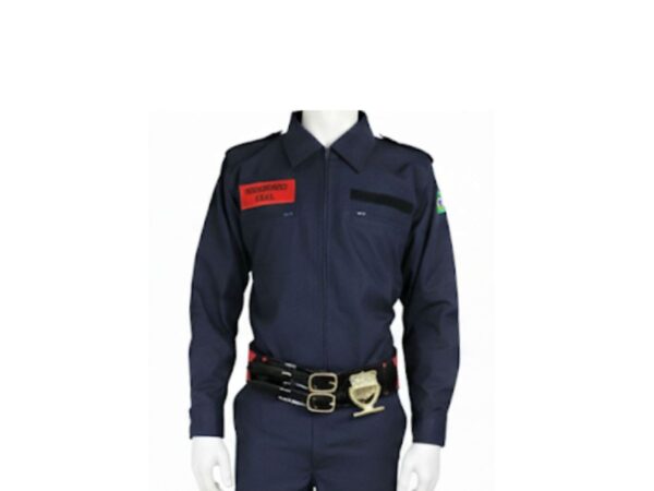 Gandola Bombeiro Civil Profissional Azul Manga Longa - RipStop
