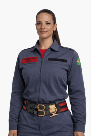 Gandola Bombeiro Civil Profissional Manga Longa Slim – Rip Stop - Couro Art Bombeiro Civil, Saúde e Tático