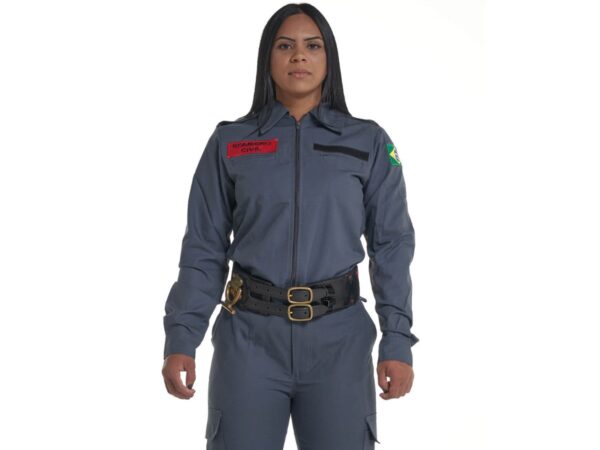 Gandola Bombeiro Civil Profissional Manga Longa Slim - Rip Stop