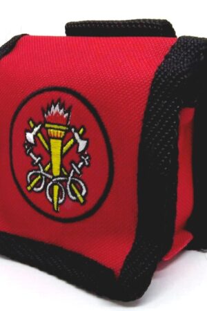 Porta Luvas Bombeiro Civil Vermelha 1 - Couro Art Bombeiro Civil, Saúde e Tático