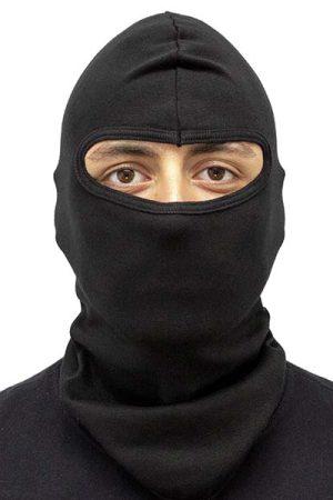00066 balaclava preta 3 - Couro Art Bombeiro Civil, Saúde e Tático