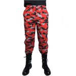Calça Camuflada Tática - Vermelha - RipStop