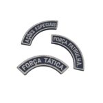 Bordado Meia Lua - Velcro