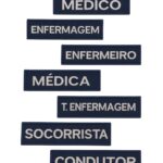 Bordado - Área da Saúde - Velcro