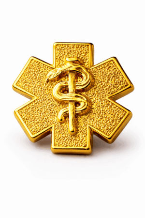 Botton Socorrista - Couro Art Bombeiro Civil, Saúde e Tático