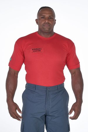 CAMISETA BOMBEIRO VOLUNTC381RIO - Couro Art Bombeiro Civil, Saúde e Tático