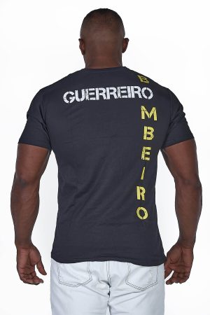 CAMISETA GUERREIRO BOMBEIRO PRETA 1 - Couro Art Bombeiro Civil, Saúde e Tático