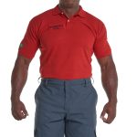 Camiseta Polo Bombeiro Civil Tarja - Vermelha
