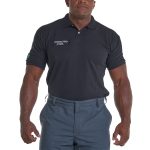 Camiseta Polo Bombeiro Civil Tarja - Preta