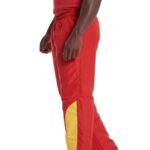Calça Agasalho Vermelho e Amarelo - Guarda Vidas - Tactel