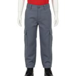 Calça Infantil Verde Petróleo Acinzentado - RipStop
