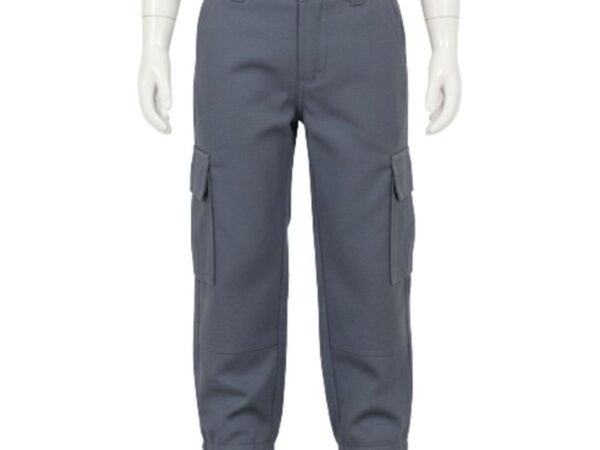 Calça Infantil Verde Petróleo Acinzentado - RipStop