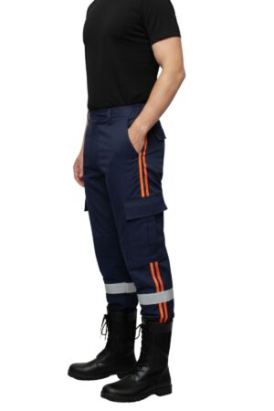 Calca Samu frente reta - Couro Art Bombeiro Civil, Saúde e Tático