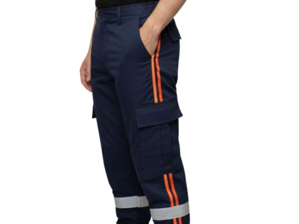 Calça SAMU Resgate - Tática c/ Refletivo - RipStop
