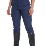 Calça Tática Azul - s/ Refletivo - Slim - RipStop