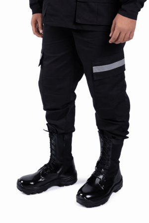 Calca Tatica Preta com Refletivo fundo branco e1770902469879 - Couro Art Bombeiro Civil, Saúde e Tático