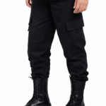 Calça Tática Preta - s/ Refletivo - RipStop