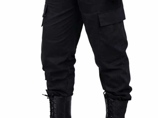 Calça Tática Preta - s/ Refletivo - RipStop