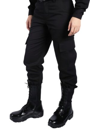 Calca Tatica preta – sem refletivo slim - Couro Art Bombeiro Civil, Saúde e Tático