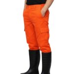 Calça Tática Laranja - s/ Refletivo - RipStop