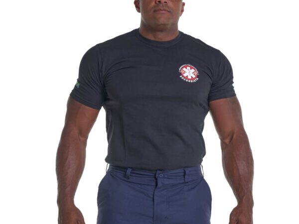 Camiseta Atendimento Pré-Hospitalar - Preta