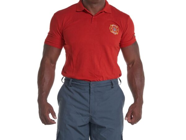 Camiseta Polo Brigadista Brasil - Vermelha