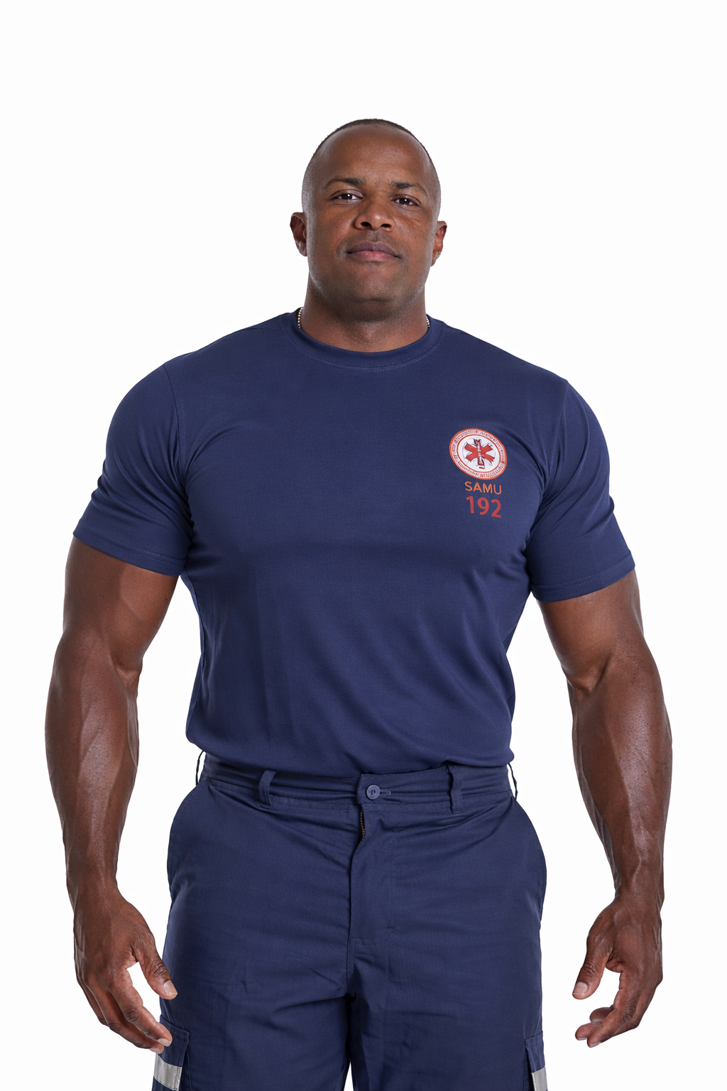 Camiseta SAMU - Azul Camiseta SAMU - Azul - Imagem 1