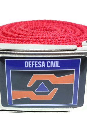 Cinto Social Defesa Civil Frente - Couro Art Bombeiro Civil, Saúde e Tático