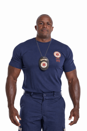 Distintivo SAMU1 - Couro Art Bombeiro Civil, Saúde e Tático