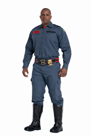 Farda Bombeiro Civil - Couro Art Bombeiro Civil, Saúde e Tático