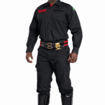 Farda Bombeiro Civil – RipStop – Manga Longa – Preta