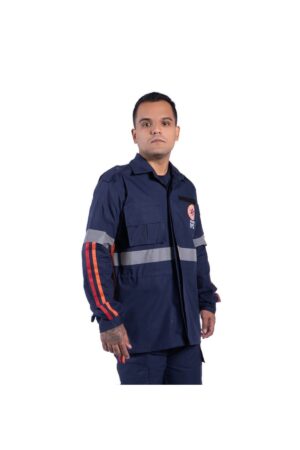 Gandola SAMU Resgate – Manga Longa - Couro Art Bombeiro Civil, Saúde e Tático