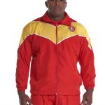 Jaqueta Agasalho Vermelho e Amarelo - Guarda Vidas - Tactel