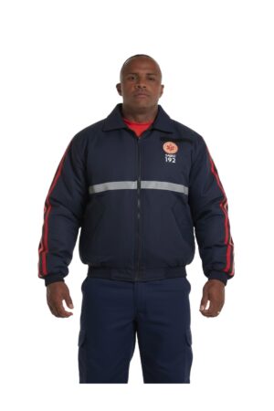 Jaqueta Samu Nova - Couro Art Bombeiro Civil, Saúde e Tático