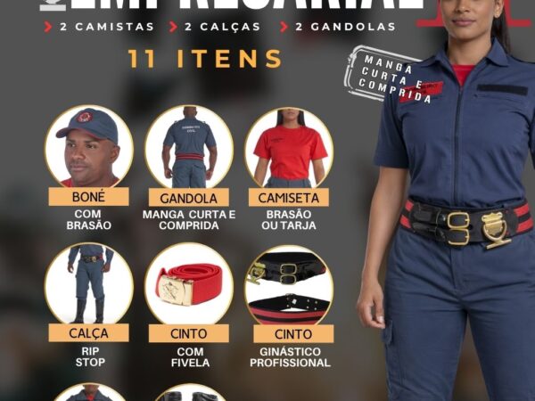 Kit Bombeiro Civil – Empresarial II