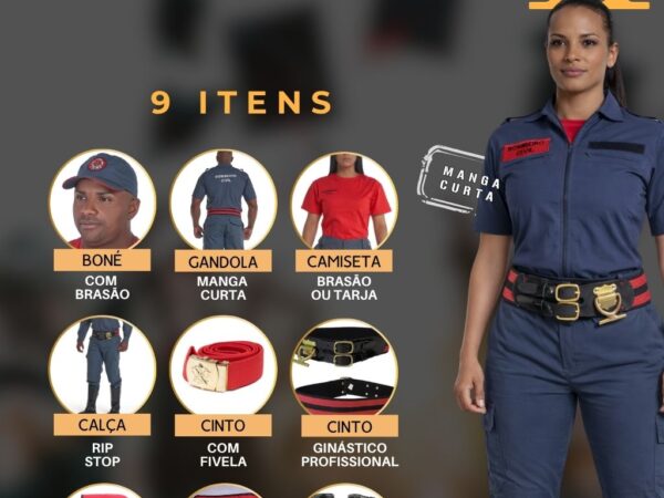 Kit Bombeiro Civil Formatura II – Especial – Manga Curta