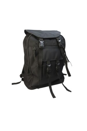 Mochila Canadense – Preta - Couro Art Bombeiro Civil, Saúde e Tático