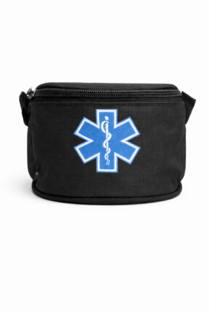 Porta Acessorios Cruz da Vida fundo branco - Couro Art Bombeiro Civil, Saúde e Tático