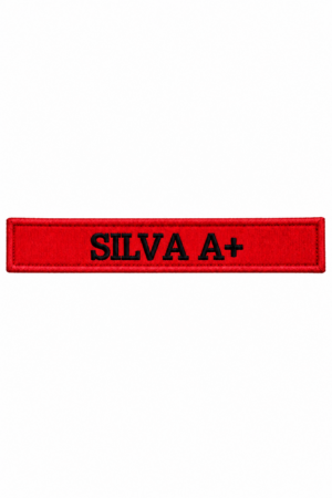 Tarjeta Bombeiro Q.R.A – 14 x 25cm Letra Preta Fundo branco - Couro Art Bombeiro Civil, Saúde e Tático