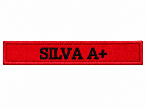 Tarjeta Bombeiro Q.R.A  - 14 x 2,5cm