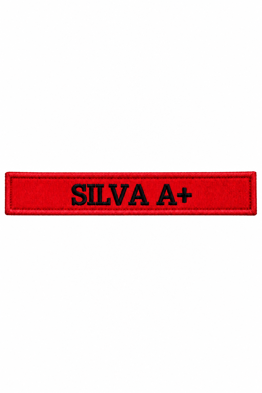 Tarjeta Bombeiro Q.R.A – 14 x 2,5cm - Letra Preta - Fundo branco Tarjeta Bombeiro Q.R.A - 14 x 2,5cm - Imagem 1