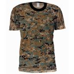 Camiseta Camuflada - Woodland Marpat